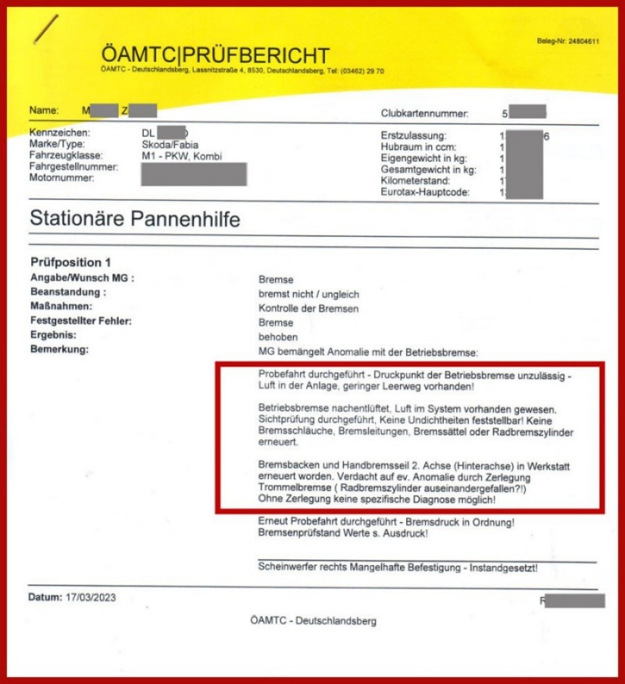 Brasser Reifen & Kfz-Technik Erfahrungen Bewertungen Rezensionen