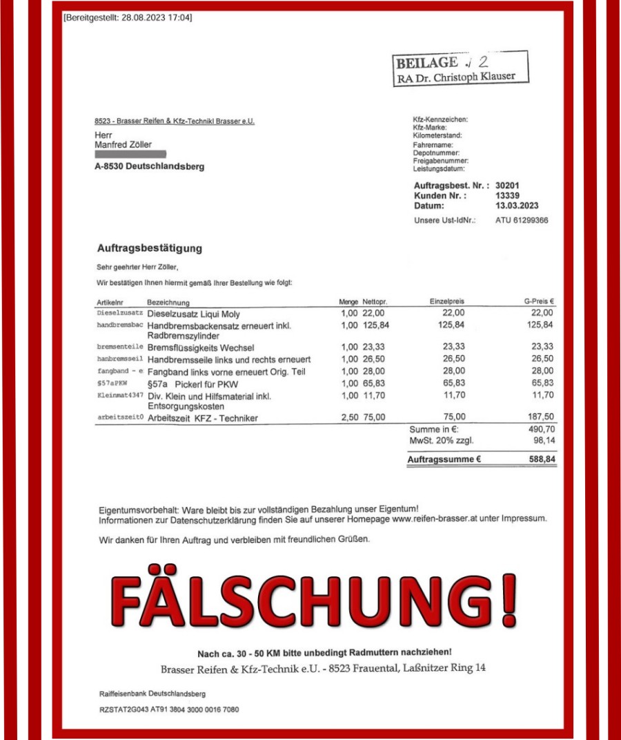 Brasser Reifen & Kfz-Technik Erfahrungen Bewertungen Rezensionen