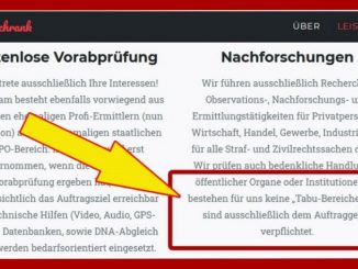 Detektiv Josef Schrank - Arland Detektei