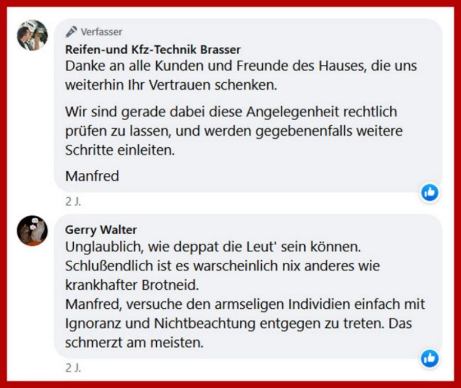 Brasser Reifen & Kfz-Technik Erfahrungen Bewertungen Rezensionen