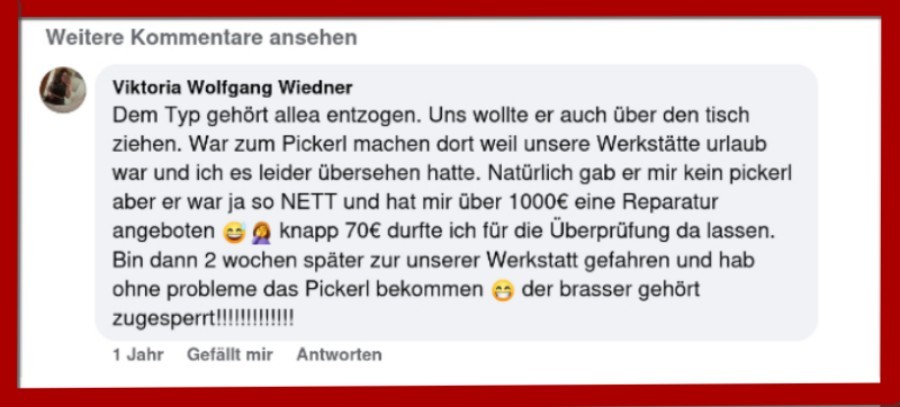 Brasser Reifen & Kfz-Technik Erfahrungen Bewertungen Rezensionen